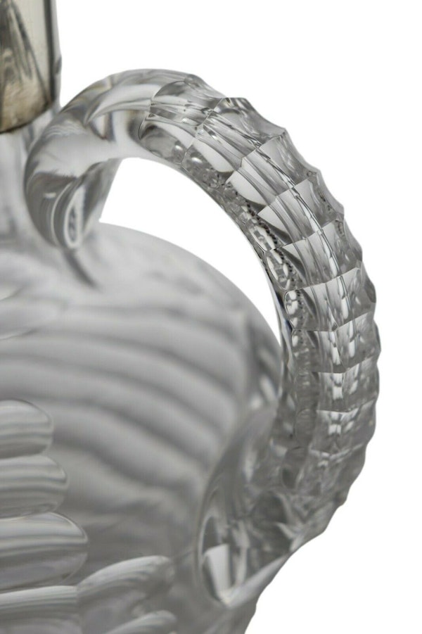 Silver & Crystal - JAMES POWELL Glass & ASPREY CLARET JUG - 1907 - image 4
