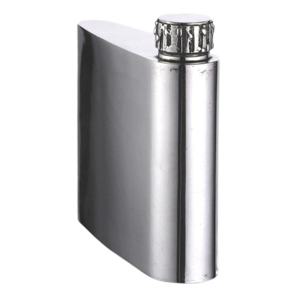 Mid Century Modern - Sterling Silver - Brian Asquith HIP FLASK - 1979 - image 3