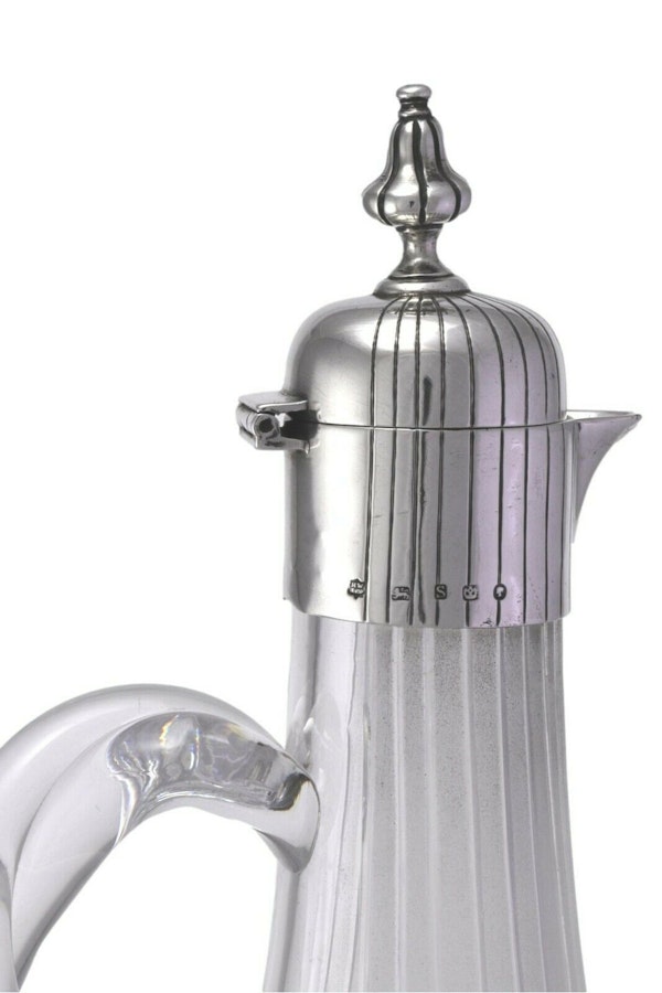 Henry Wilkinson - Sterling Silver CLARET JUG / Decanter - 1860 - image 5