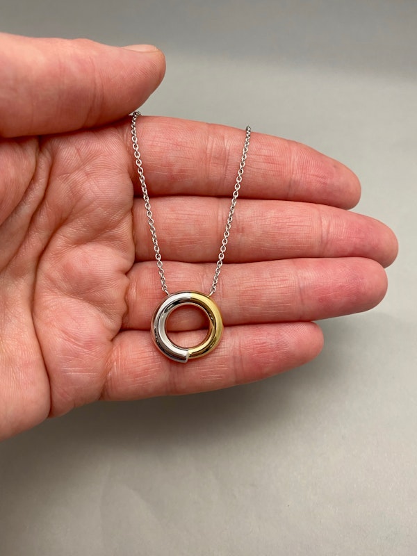 Pendant in 18k Yellow/White Gold date 2018 by LILLY SHAPIRO, Lilly's Attic since 2001 - image 3