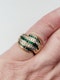 Emerald and diamond dress ring SKU: 5689 DBGEMS - image 3