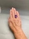 Amethyst Ring in 18ct Gold date circa 1950, SHAPIRO & Co since1979 - image 2