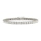 Modern Diamond and Platinum Line Bracelet, 2.00ct - image 4