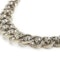 Modern Antique Style Old Cut Diamond And Silver Upon Gold Necklace, 47.94ct - image 6