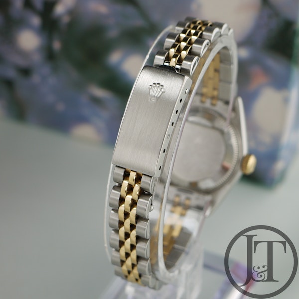 Rolex Lady Datejust 79173 Champagne Diamond Dial Jubilee 2001 - image 4