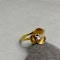 Flower Diamond Ring in 18ct Gold date circa 1970, Lilly's Attic since 2001 - image 2