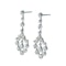 Art Deco Style Diamond And Platinum Drop Earrings, 5.80ct - image 2