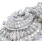 French Art Deco Diamond and Platinum Double Clip Brooch, Circa 1930 - image 5