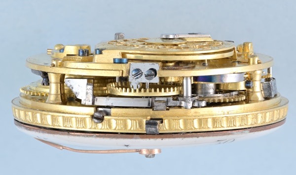 GOLD AND ENAMEL QUARTER REPEATER - image 5