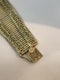 Vintage pretty 18ct gold diamond bracelet - image 2