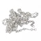 Modern Diamond And Platinum Long Chain Necklace, 28.09ct - image 2