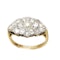 A Diamond Cluster Gold Ring - image 1