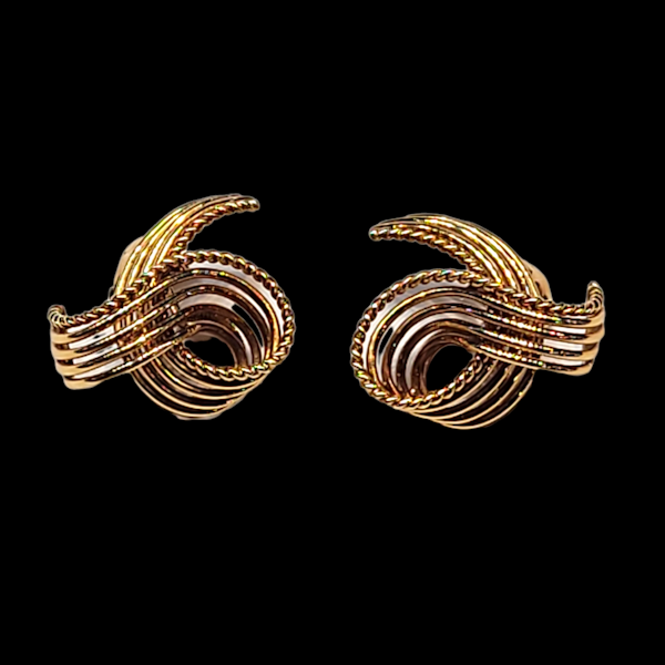 Vintage Cartier everyday gold earrings SKU: 5826 DBGEMS - image 1