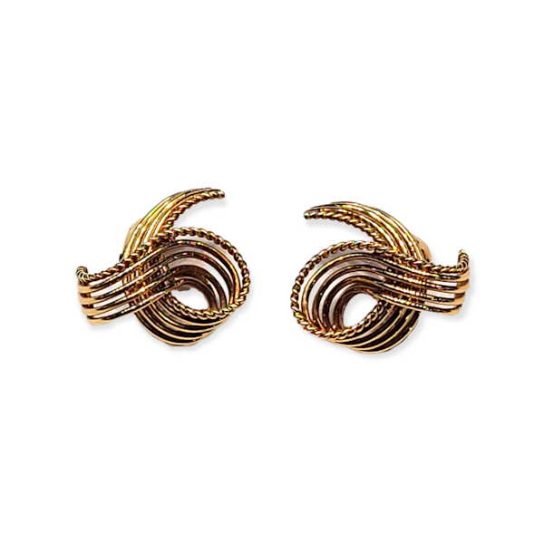 Vintage Cartier everyday gold earrings SKU: 5826 DBGEMS - image 2