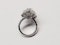 Pear shape cluster diamond ring SKU: 5836 DBGEMS - image 3