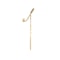 A Gold Sapphire Pearl Golf Club Tie Pin - image 2