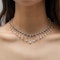 Antique Diamond Fringe Tiara Necklace, Silver Upon Gold, Circa 1910 - image 4
