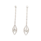Art deco diamond drop earrings SKU: 5879 DBGEMS - image 2