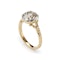 New Georgian Style Old Cut Diamond Gold and Platinum Solitaire Ring, 2.72ct - image 6