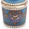 Russian silver gilt and cloisonné enamel perfume bottle, Moscow, 1895 - image 8