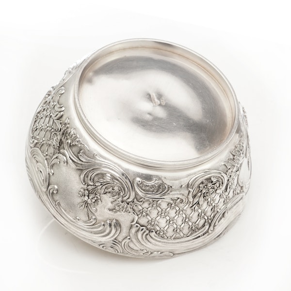 Russian Imperial Faberge silver presentation bowl, St. Petersburg, Julius Rappoport 1894. - image 7