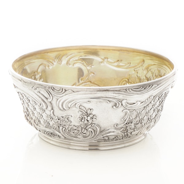 Russian Imperial Faberge silver presentation bowl, St. Petersburg, Julius Rappoport 1894. - image 5
