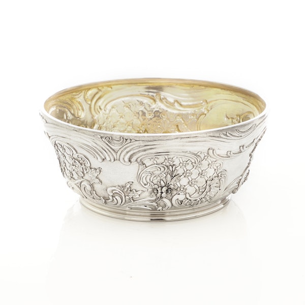 Russian Imperial Faberge silver presentation bowl, St. Petersburg, Julius Rappoport 1894. - image 4