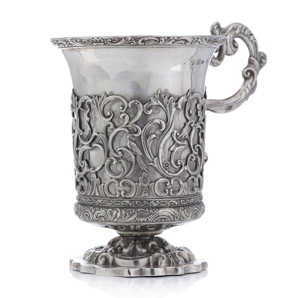 Russian silver cup, Moscow 1848, Ivan Gubkin - image 2