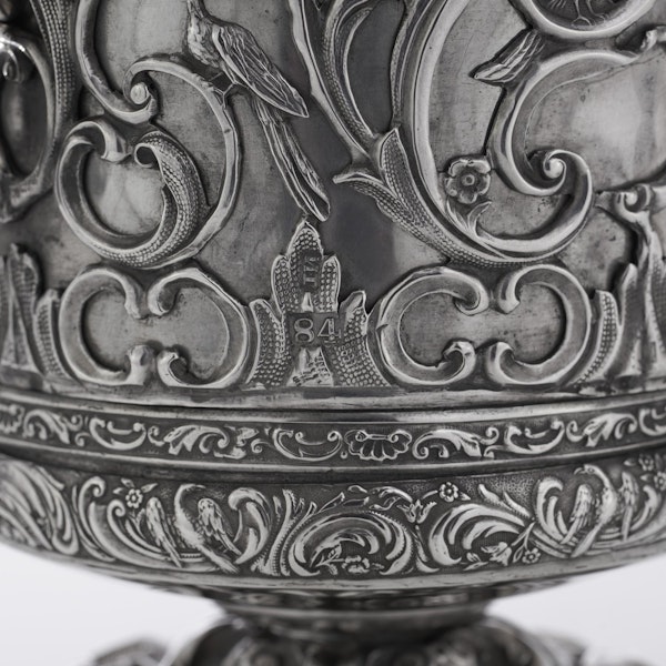 Russian silver cup, Moscow 1848, Ivan Gubkin - image 13