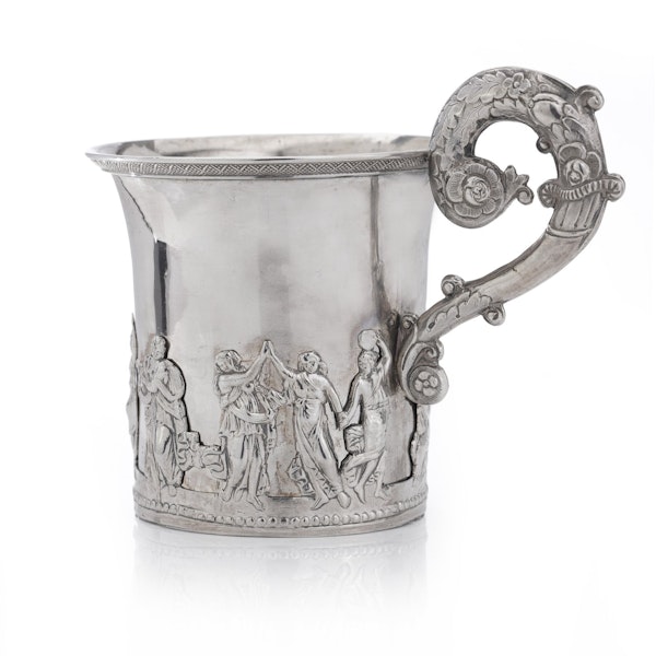Russian silver cup with handle, Moscow 1835 - image 2