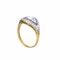 A Diamond Sapphire Evil Eye Gold Ring - image 2