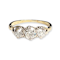 Antique three stone diamond engagement ring SKU: 5923 DBGEMS - image 2