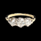 Antique three stone diamond engagement ring SKU: 5923 DBGEMS - image 1