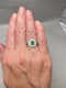 Emerald Diamond Ring in Platinum date circa 1960, SHAPIRO & Co since1979 - image 4