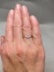 Pink Sapphire Diamond Ring in 18ct Yellow/White Gold date circa 1980, SHAPIRO & Co since1979 - image 2