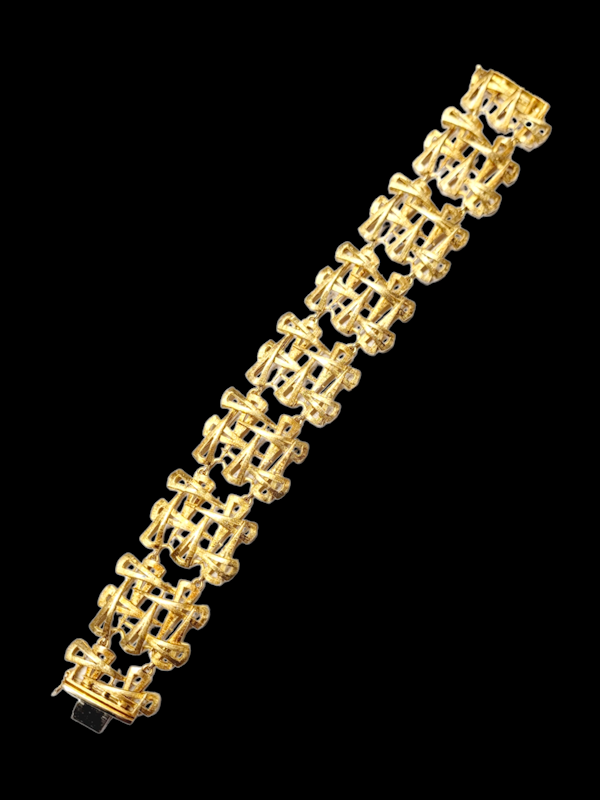 1960's 18ct gold bracelet SKU: 5943 DBGEMS - image 1