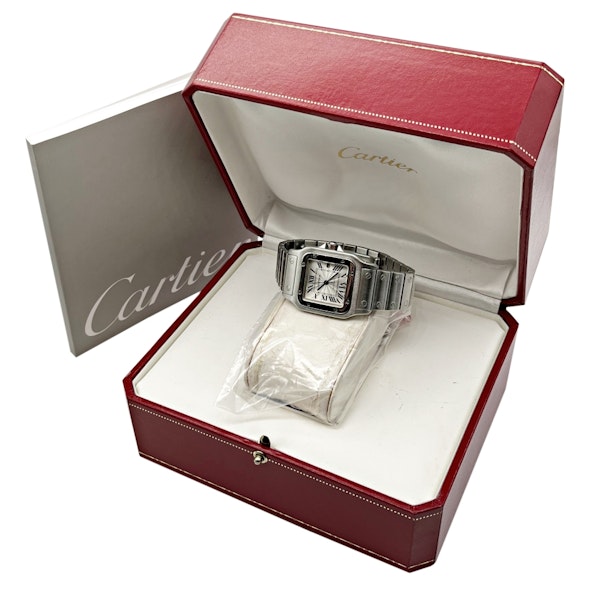 CARTIER SANTOS GALBÉE AUTOMATIC BOX AND PAPERS - image 6