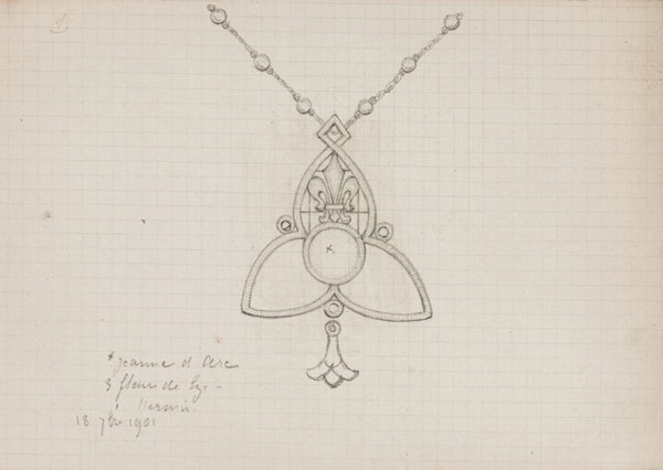 A Pendant by Enguerrand du Suau de la Croix - image 3