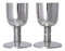 Sterling SILVER - Mid-Century Modern ROGER JOHN SQUIRES - Pair Goblets 1978 - image 2