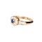 A Sapphire Diamond Gold Ring - image 3