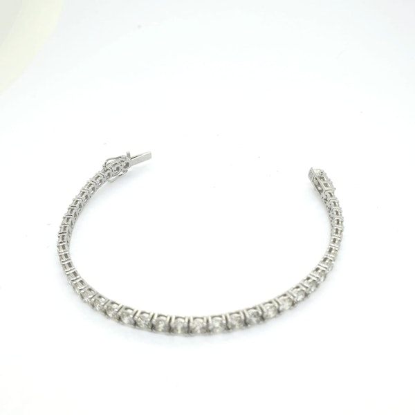 Diamond line bracelet D9.52Cts - image 2