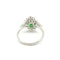 Emerald and diamond Cluster ring Em1.54Cts D0.99Cts - image 2