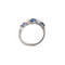 A Modern Sapphire Diamond Ring - image 2
