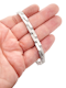 Cool Diamond brushed 18ct white gold tank bracelet SKU: 5990 DBGEMS - image 1