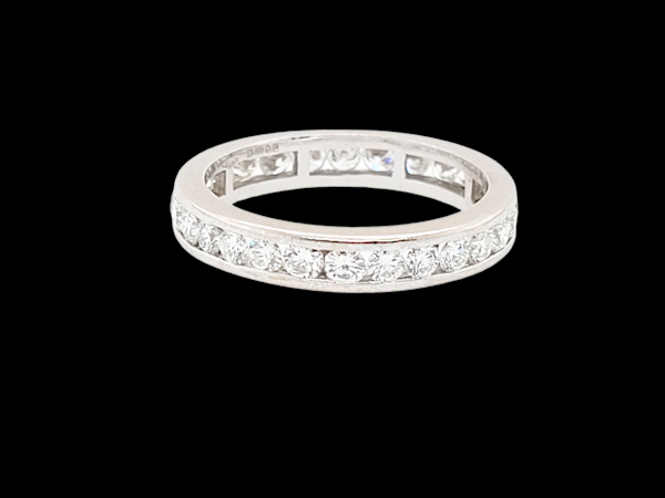 Full hoop diamond eternity ring finger size R SKU: 5992 DBGEMS - image 1