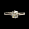 1.02 cushion cut diamond single stone engagement ring SKU: 5977 DBGEMS - image 1
