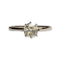 1.02 cushion cut diamond single stone engagement ring SKU: 5977 DBGEMS - image 2