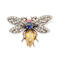 Antique sapphire and diamond bee brooch SKU: 6003 DBGEMS - image 1