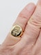 Seal engraved 18ct gold signet ring SKU: 6022 DBGEMS - image 3