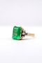 8crt Colombian Emerald Ring - image 1
